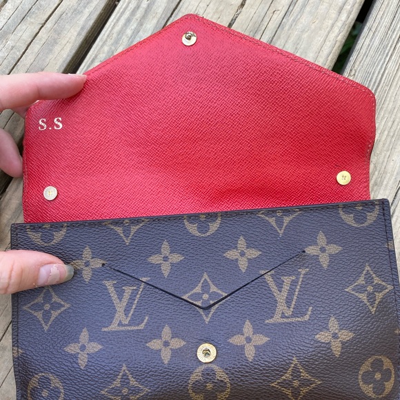 Authentic Louis Vuitton Jeanne classic monogram canvas wallet/ crossbody - Picture 8 of 10